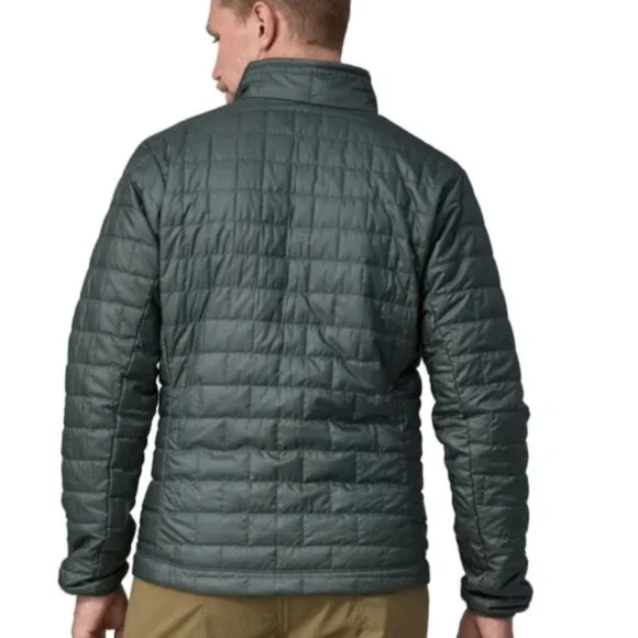 Patagonia Nano Puff Jacket Nouveau Green Packable Puffer Mens XXLarge NEW - Picture 4 of 8